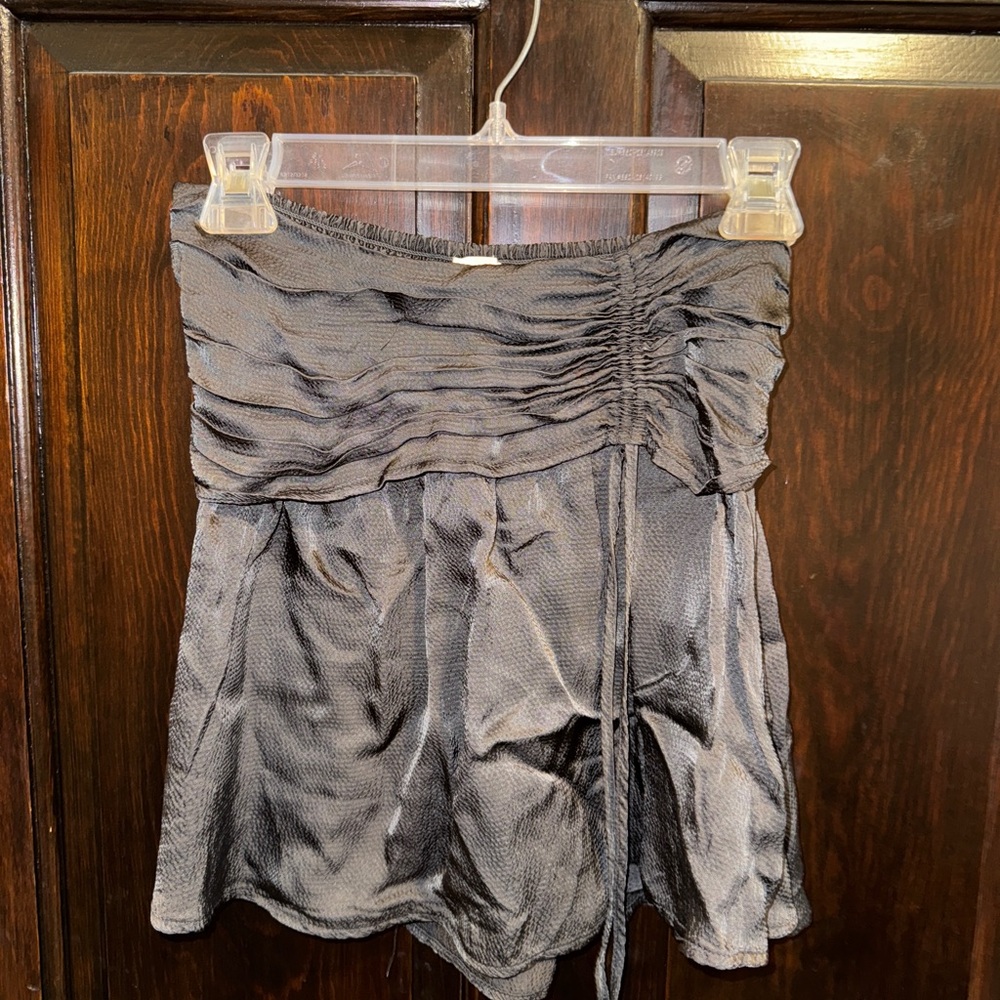 Nwt!! aerie size small gray mini skirt!!